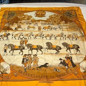 Rare Vintage Presentation De Chevavx Hermes - Paris Gold Ledoux